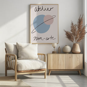 Atelier3blue Ratio2x3 Poster