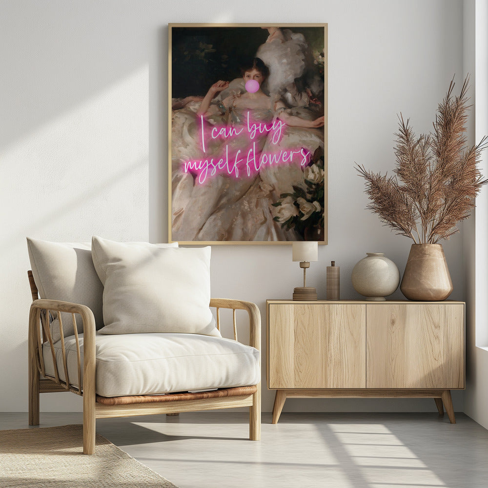 Buymyselfflowers6 Ratioiso Poster