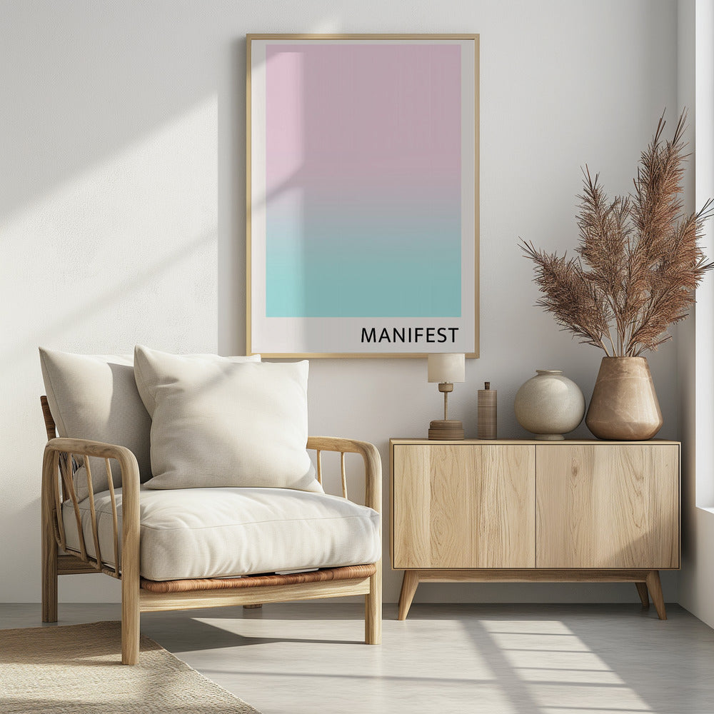 Manifestpinkblue Ratio2x3 Poster