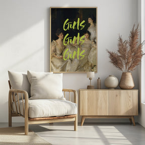 Girlsgirlsgirlsyellow Ratioiso Poster