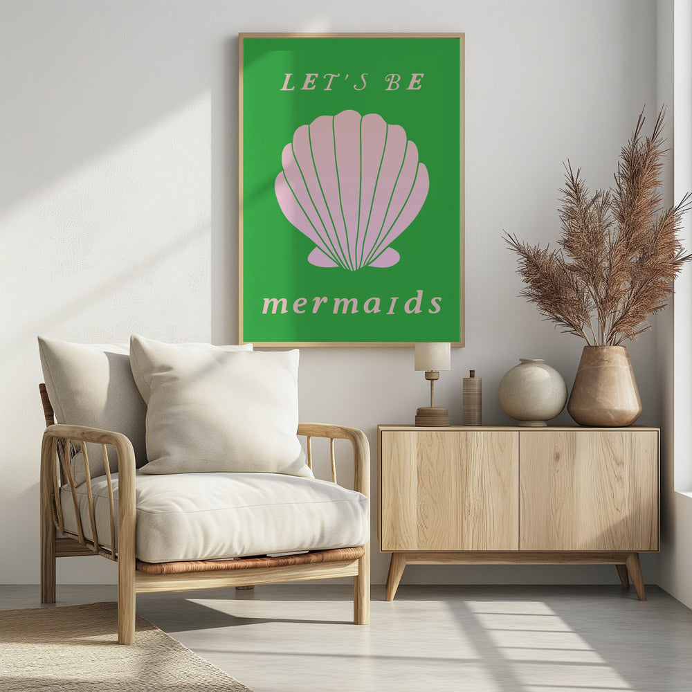 Mermaidsgreen Ratioiso Poster