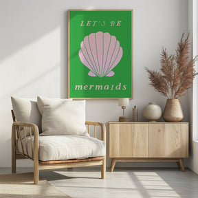 Mermaidsgreen Ratioiso Poster