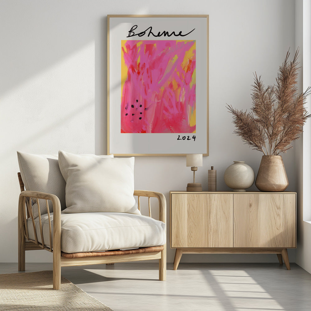 Bohemeyellow Ratioiso Poster