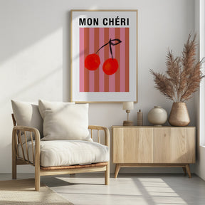 Stripedcherries Ratioiso Poster