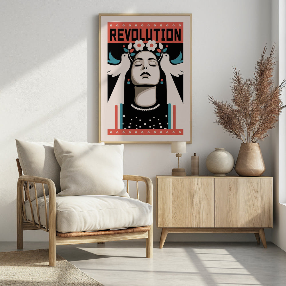 Revolution Activist Peace Poster