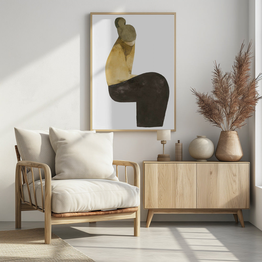 Sitting Woman no.15 Poster