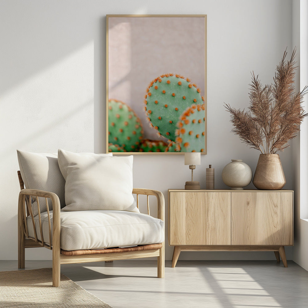 Cacti Pastel Tones Poster