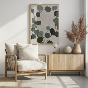 Round Eucalyptus Poster