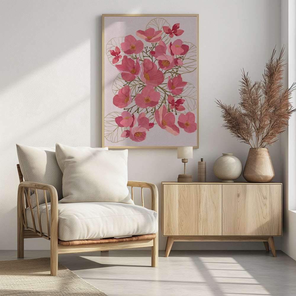 Japanese Quince Poster