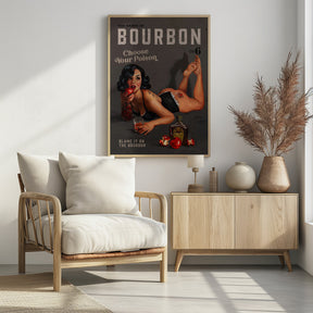 Babes of Bourbon Vol 6 Choose Your Poison Sexy Pinup Poster