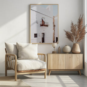 White Andalusia House Poster