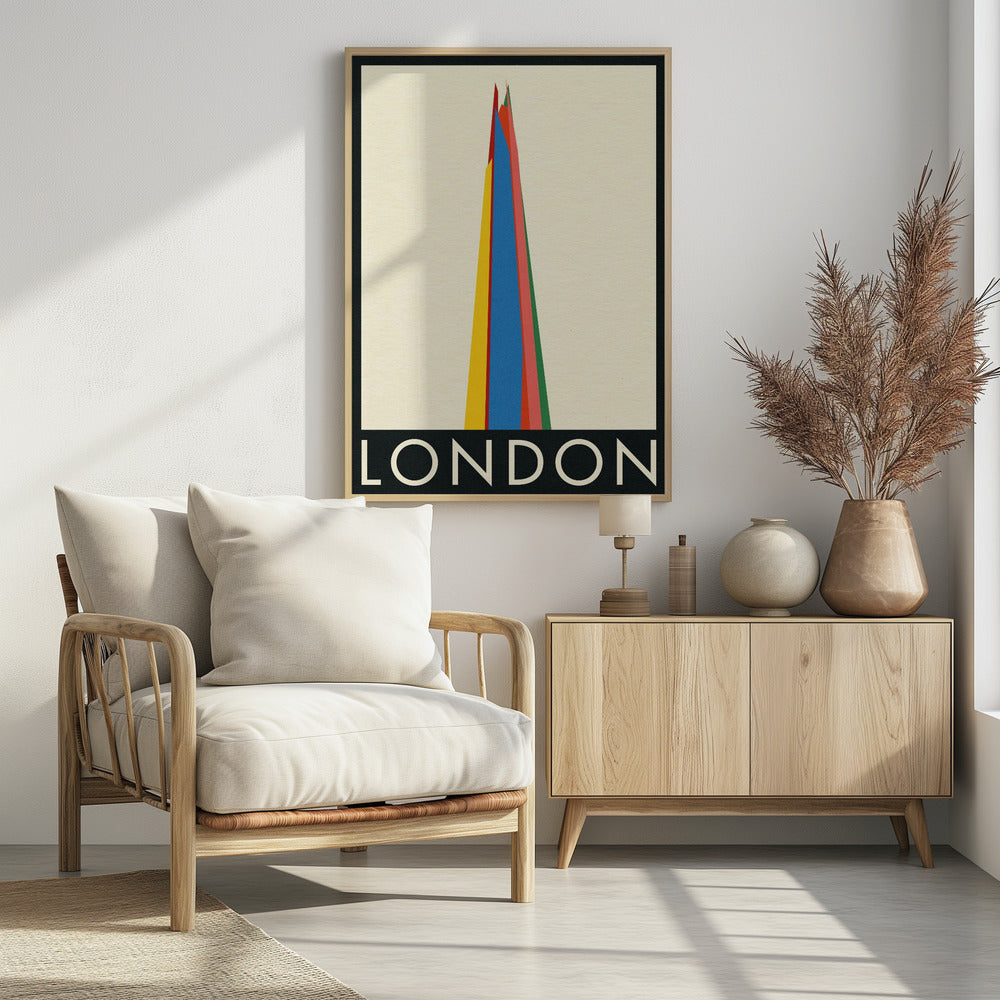 London the Shard Poster