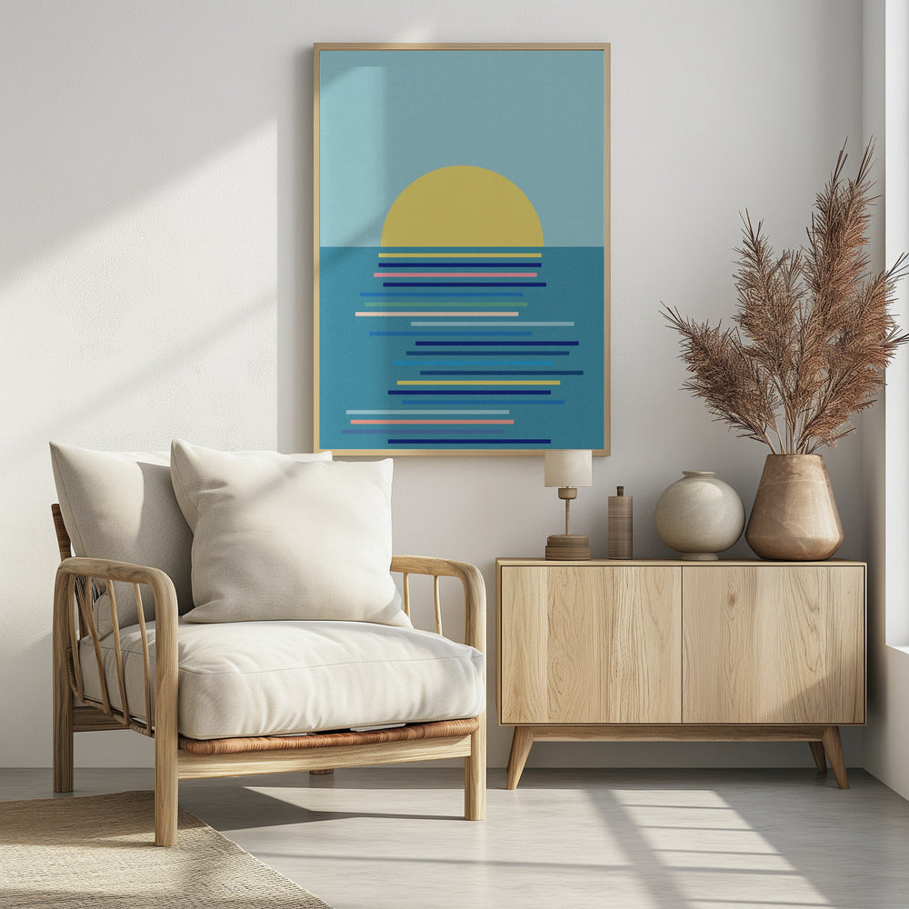 Sunrise In Ahrenshoop Poster