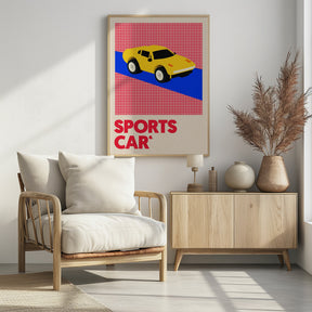 Sports Car Poster