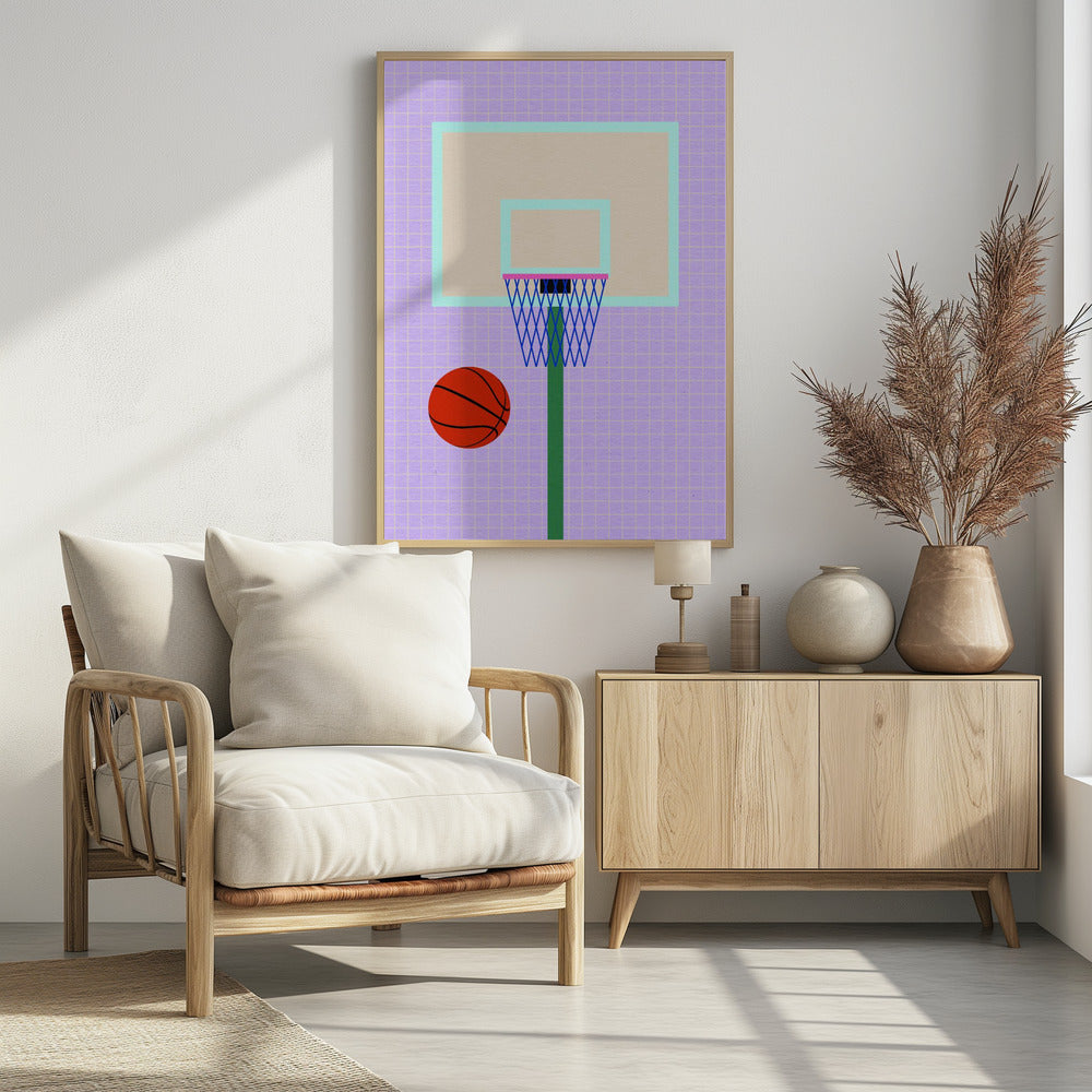 New York Basketball Poster