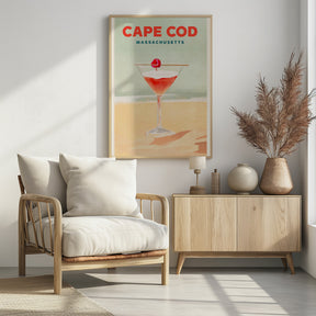 Cape Cod Cocktail Tall Poster Poster