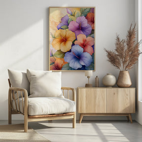 Magical Hibiscus Poster