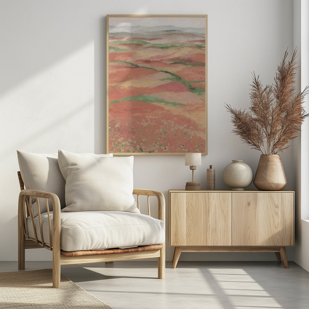 Ozias coral landscape Poster