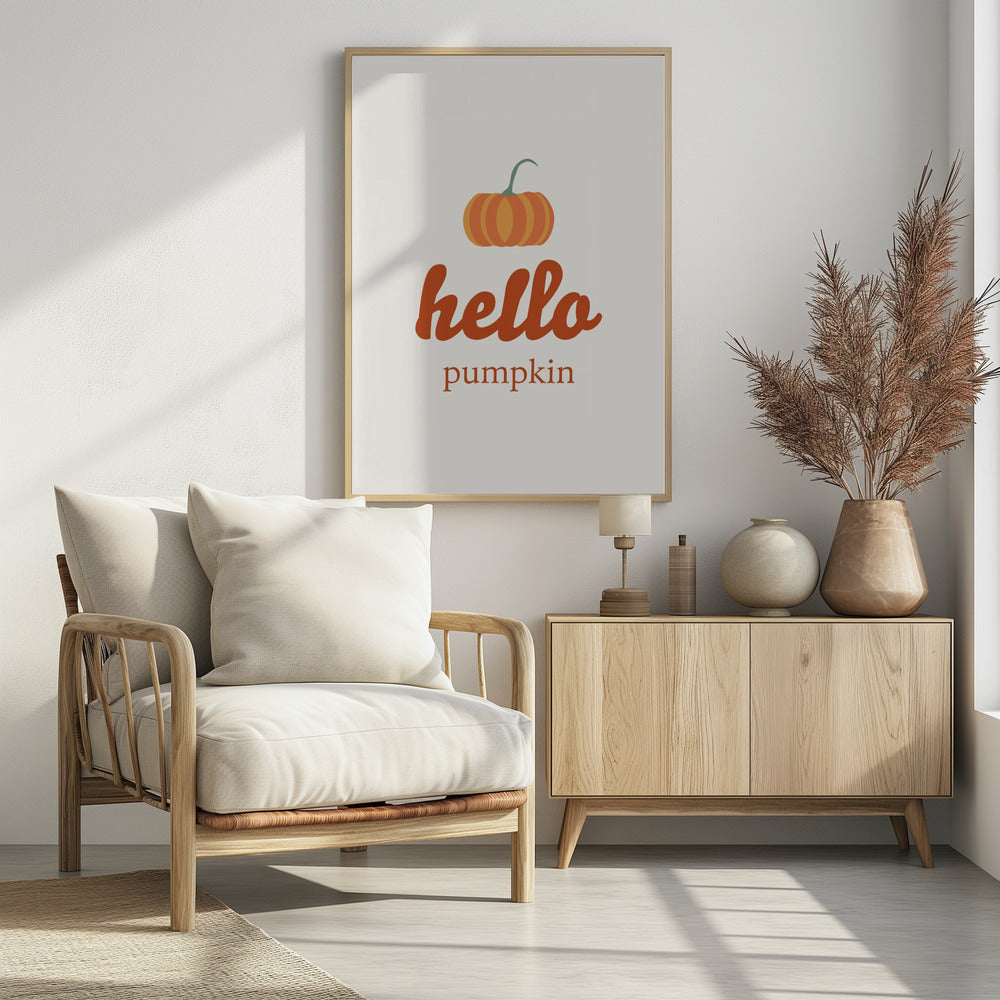 Hello Pumpkin Poster