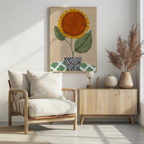 Sunflower Pot Poster