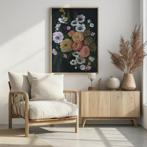 Leocadia moody bouquet Poster