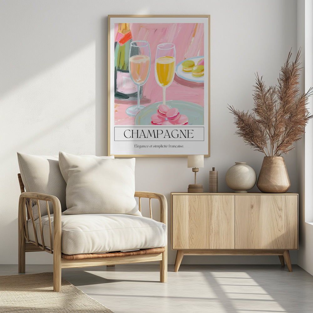 Champagne Poster