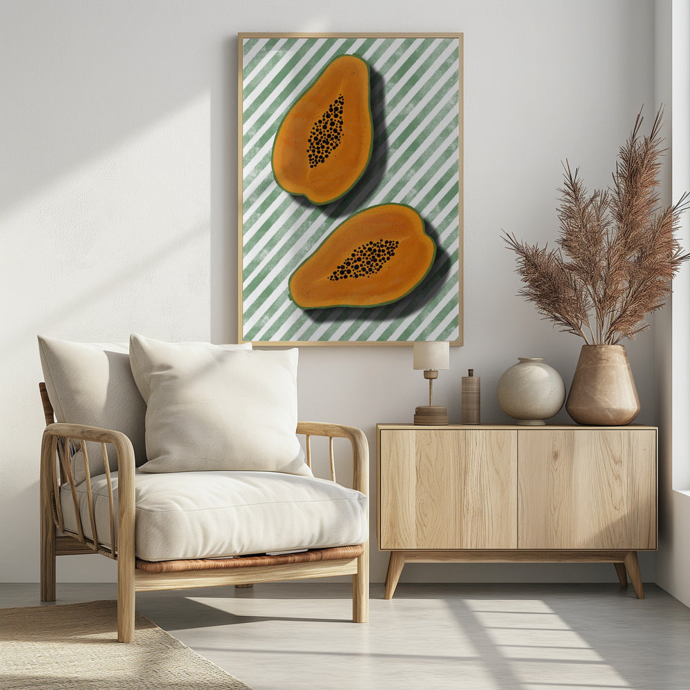 Papayas Poster