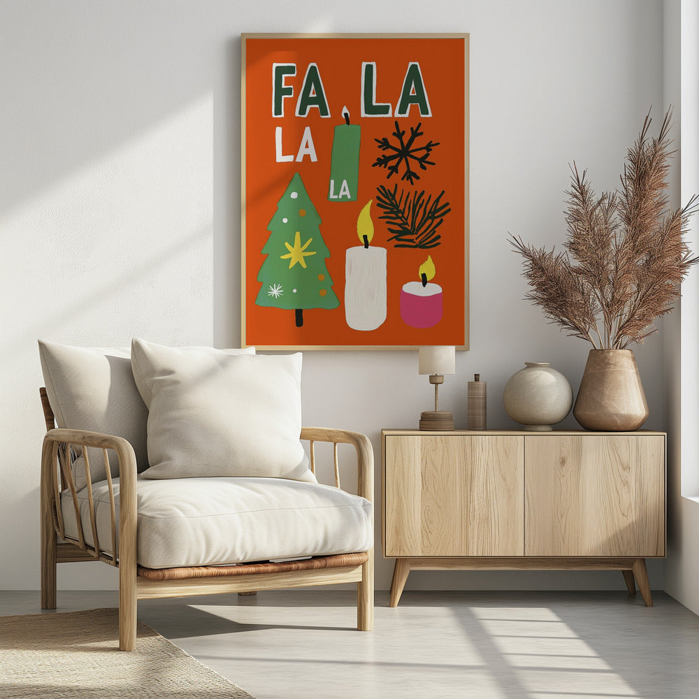 Fa la la Poster