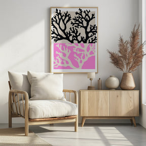 Coral (Pink) Poster