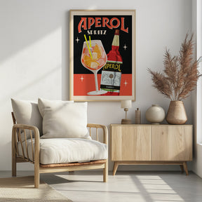 Aperol Spritz_Black Poster