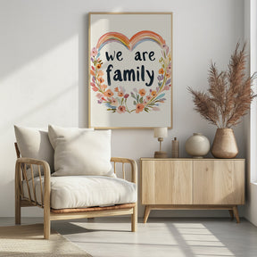 Wearefamily(floralno2) Poster