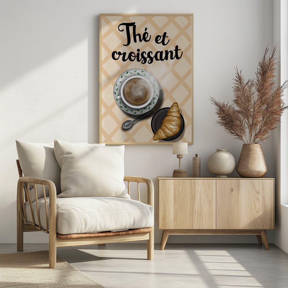 The Et Croissant Poster