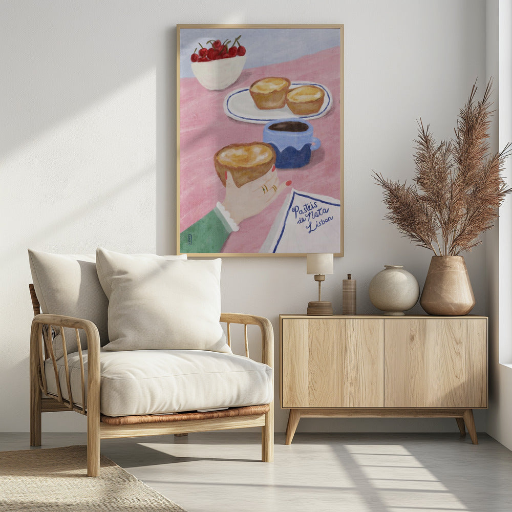 With Love From Lisbon - Food and Travel Art Poster