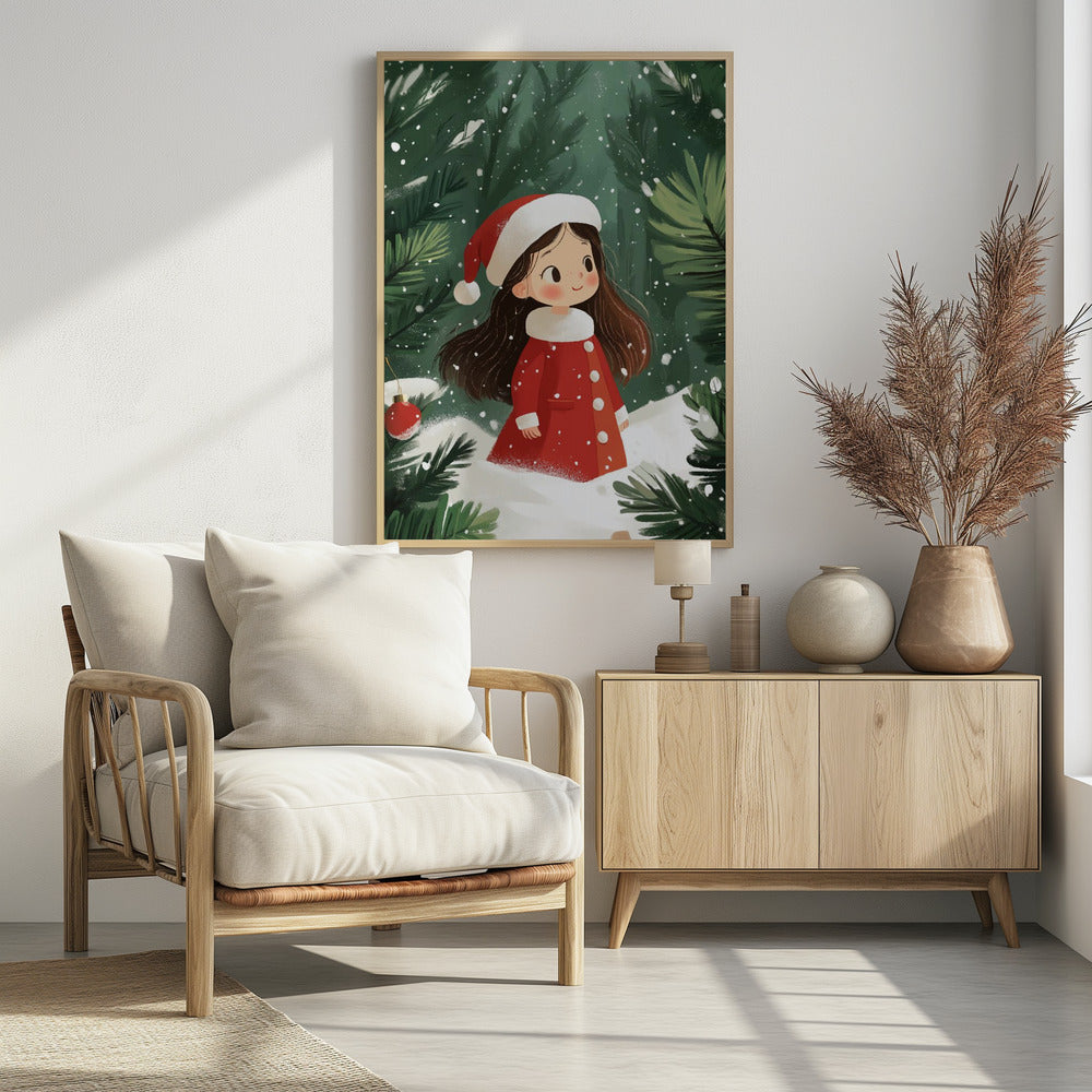 Christmas Girl Poster