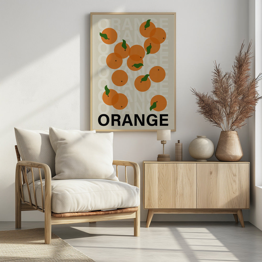 Orange Poster