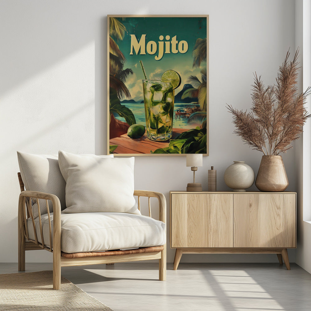 Mojito Vintage Poster