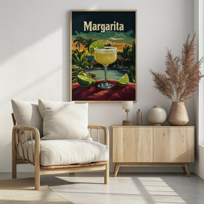 Margarita Vintage Poster