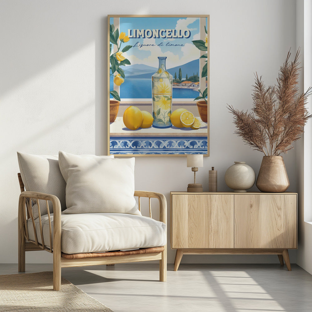 Limoncello Limone Poster