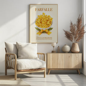 Pasta Farfalle Poster