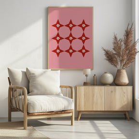 Flower Tile Poster