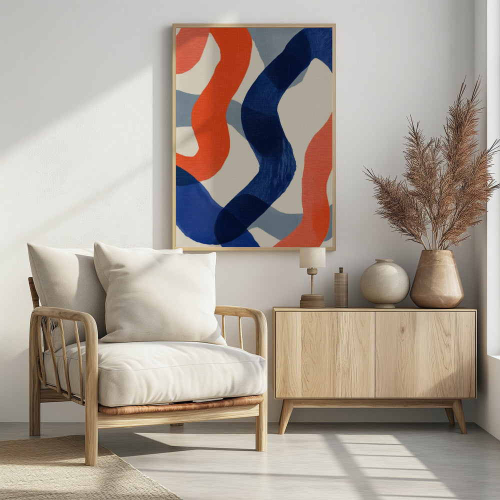 Bold Line Art Poster