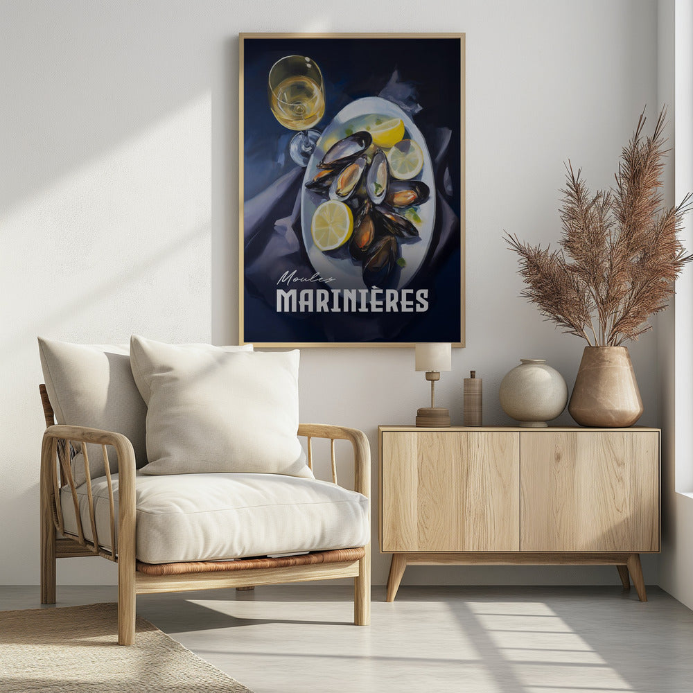 Moules Marinieres Poster