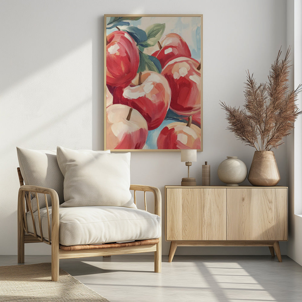 Apples Painting Poster