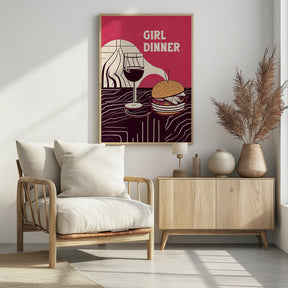 Girl Dinner No 3 Poster