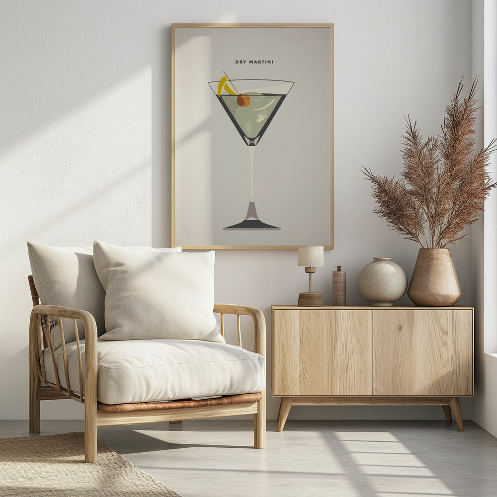 Dry Martini Poster