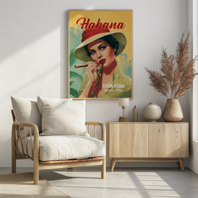 Habana - Cuban Cigars Poster