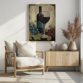 Red Red Wine No 4 Poster