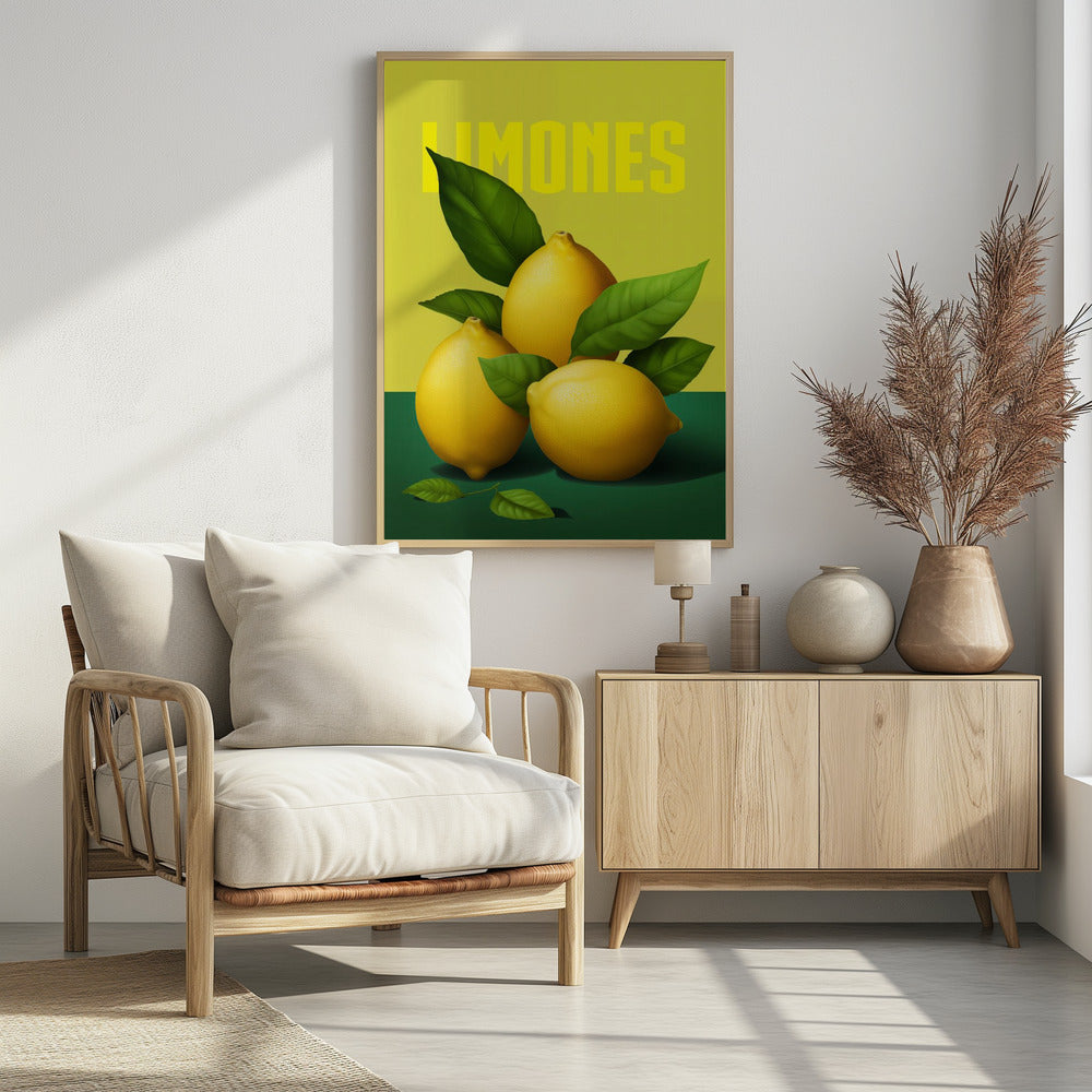 Limones Poster
