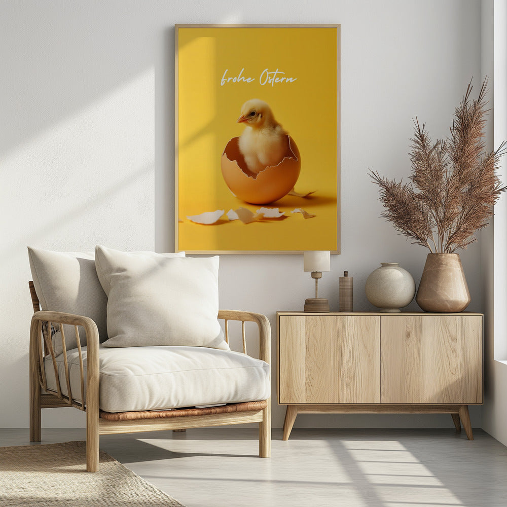 Frohe Ostern Poster