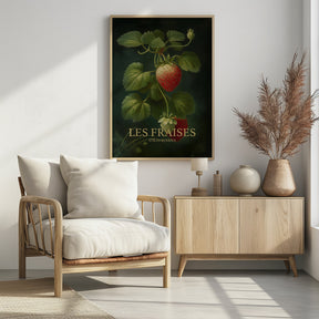 Les Fraises - Strawberries Poster